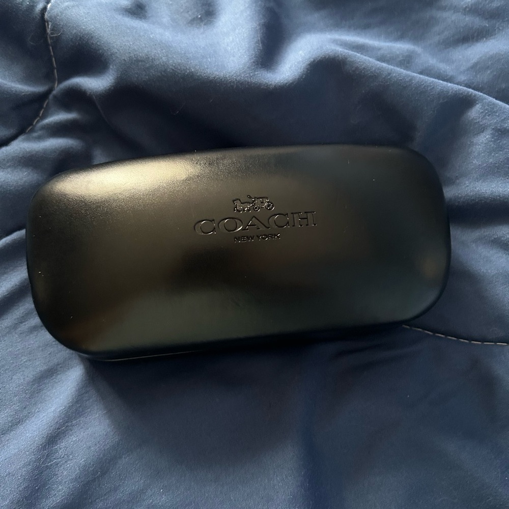 Coach eyeglass case